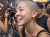坊主女子画像　岡山県　岡山市　#スキンヘッド　#剃髪　#坊主女子　#AI美女　　